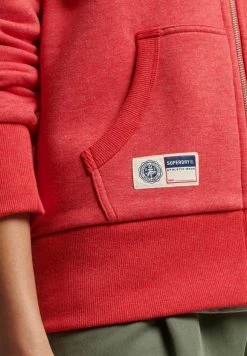Superdry Zip-up Sweatshirt - Papaya Redmarl -Superdry Shop 8875f030add44715860c2a6e6f0d9788