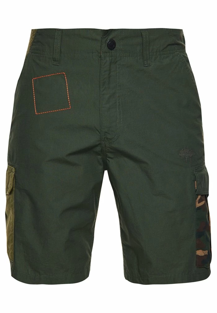 Superdry PATCHED ALPHA - Shorts - Hero Olive Mix 1 Superdry PATCHED ALPHA - Shorts - Hero Olive Mix
