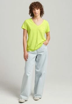 Superdry SLUB POCKET - Basic T-shirt - Cuba Green -Superdry Shop 889977b497e740e2ad0a3cb756da0683