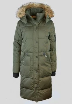 Superdry Winter Jacket - Dark Moss