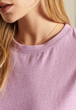 Superdry VINTAGE LOGO - Basic T-shirt - Lavender Marl -Superdry Shop 88c9d026c41f4f64b6fd6412a0293dd1