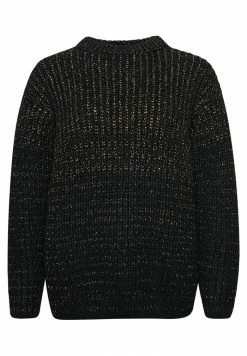 Superdry METALLIC MOCK NECK - Jumper - Black Gold Twist -Superdry Shop 891abc9c1bac4a14ad0a8aae87d29ccc
