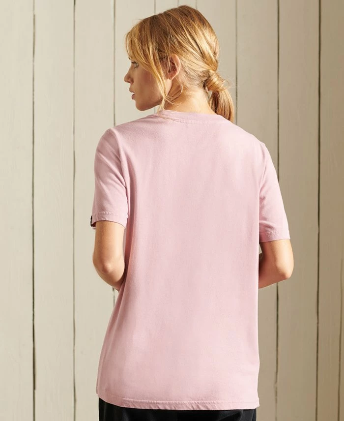 Superdry CORE LOGO - Print T-shirt - Soft Pink 2 Superdry CORE LOGO - Print T-shirt - Soft Pink - Image 2