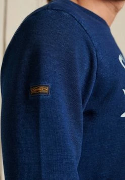Superdry Sweatshirt - Indigo Mid Wash -Superdry Shop 89694cede444464b96673372c1122cd0