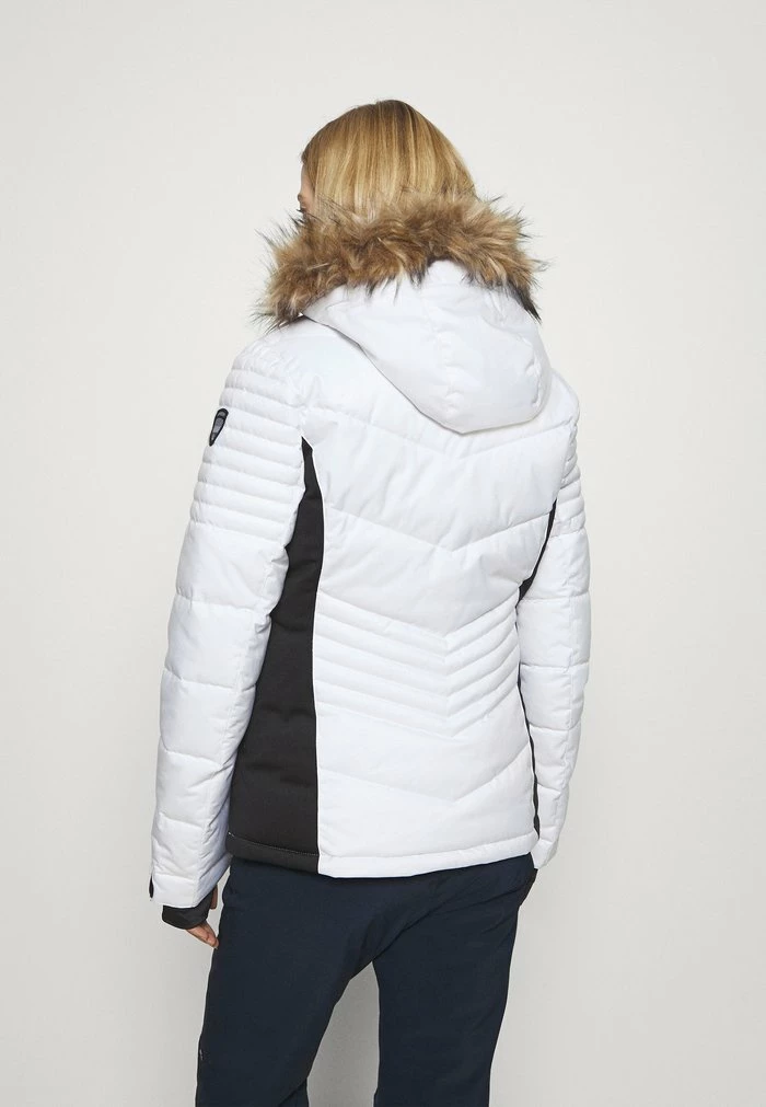 Superdry SNOW LUXE PUFFER - Ski Jacket - White 3 Superdry SNOW LUXE PUFFER - Ski Jacket - White - Image 3