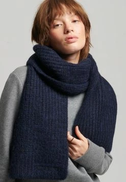 Superdry ESSENTIAL - Scarf - Dark Navy