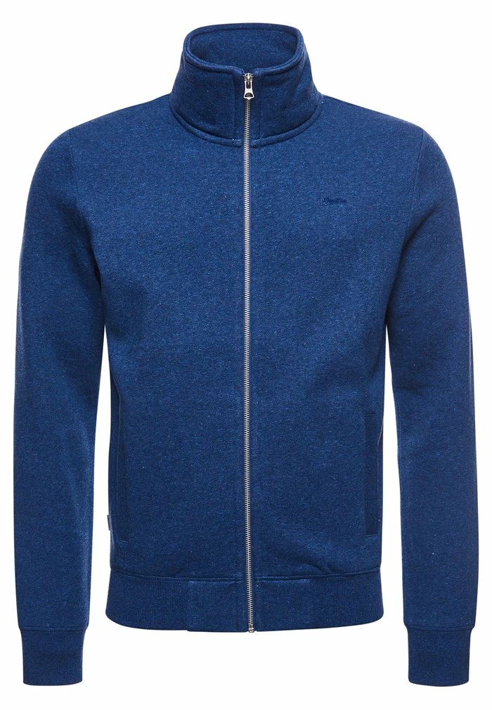 Superdry Zip-up Sweatshirt - Bright Blue Marl 2 Superdry Zip-up Sweatshirt - Bright Blue Marl - Image 2
