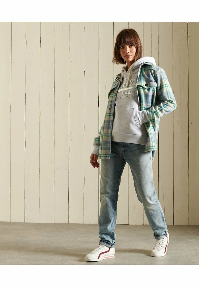 Superdry Hoodie - Ice Marl 1 Superdry Hoodie - Ice Marl