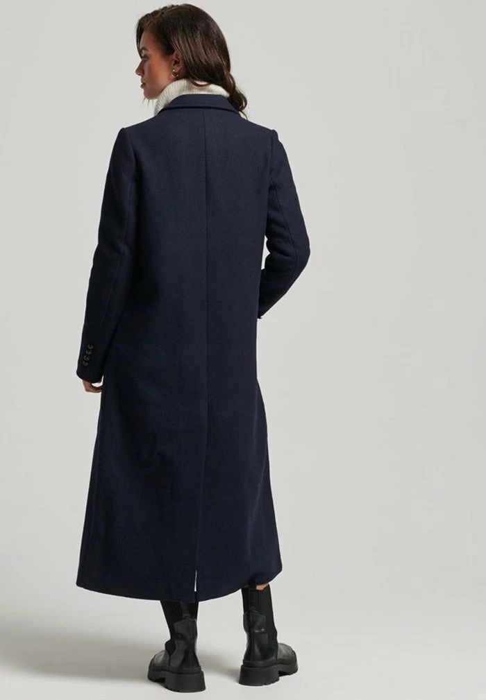 Superdry LONG MILITARY - Classic Coat - Eclipse Navy 2 Superdry LONG MILITARY - Classic Coat - Eclipse Navy - Image 2