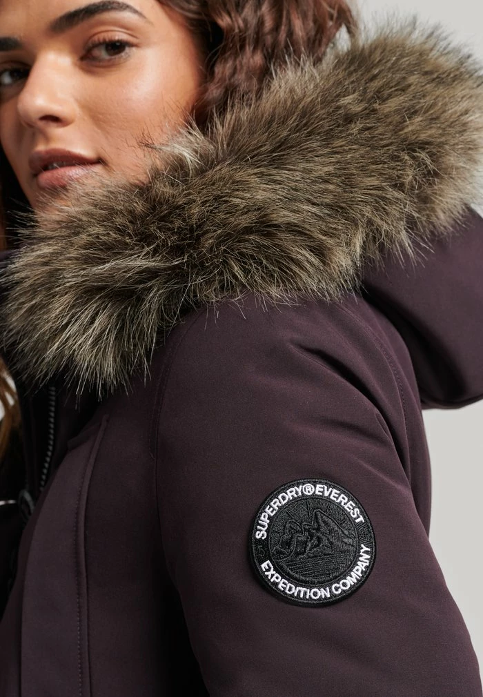 Superdry EVEREST - Parka - Plum 4 Superdry EVEREST - Parka - Plum - Image 4