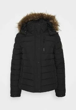 Superdry CLASSIC FUJI JACKET - Winter Jacket - Black -Superdry Shop 8aa707e94aa24b16b1c20e11f3374ac6