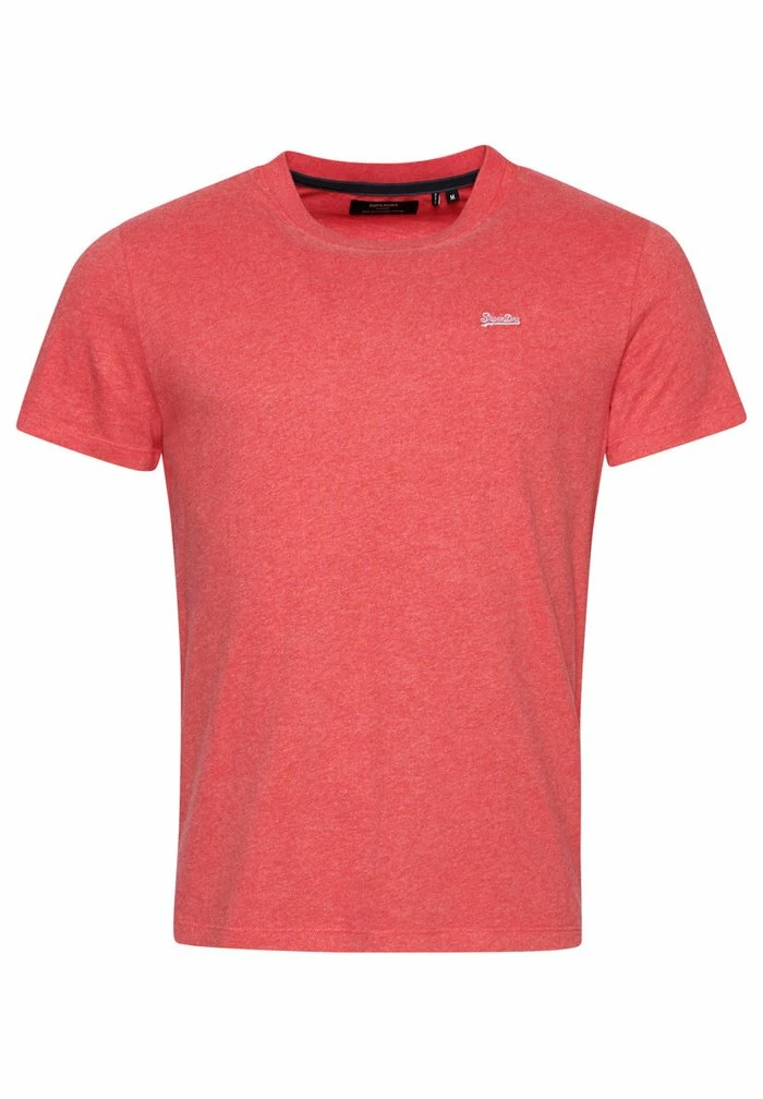 Superdry VINTAGE LOGO MICRO - Basic T-shirt - Coral Marl 5 Superdry VINTAGE LOGO MICRO - Basic T-shirt - Coral Marl - Image 5