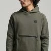 Superdry TECH - Hoodie - Dark Moss