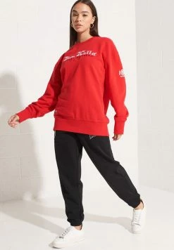 Superdry Sweatshirt - Risk Red