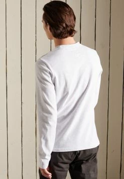 Superdry Long Sleeved Top - Glacier Grey Marl 8 Superdry Long Sleeved Top - Glacier Grey Marl -Superdry Shop 8b0f34485f2f4cb3a157b0afb1f9c1f7