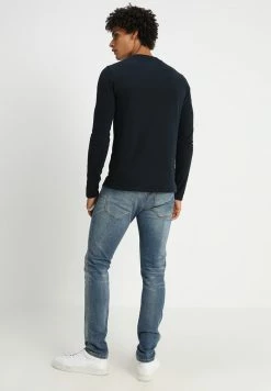 Superdry ORANGE LABEL VINTAGE TEE - Long Sleeved Top - Eclipse Navy -Superdry Shop 8b30a82c87104b5da29e8f090fc34c7a