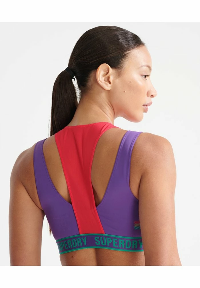 Superdry Bustier - Electric Purple 2 Superdry Bustier - Electric Purple - Image 2