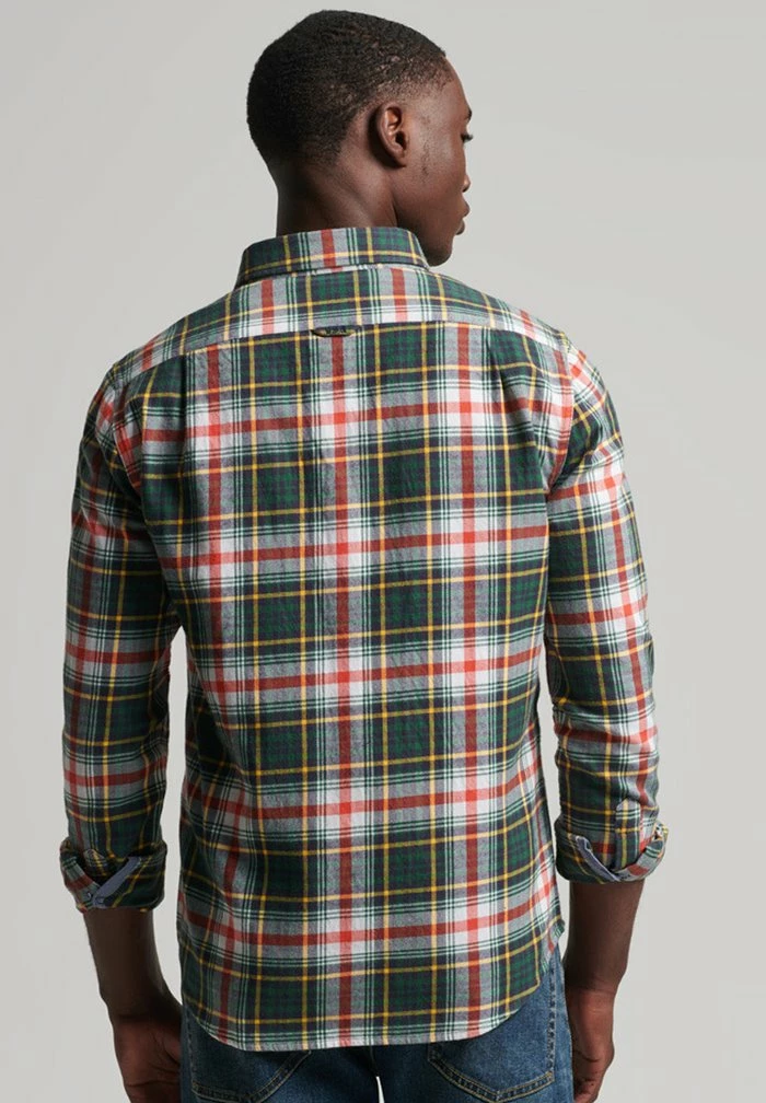 Superdry HERITAGE LUMBERJACK - Shirt - Lambert Check Green 2 Superdry HERITAGE LUMBERJACK - Shirt - Lambert Check Green - Image 2