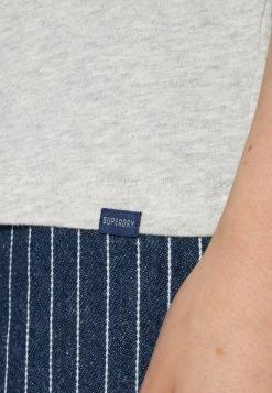 Superdry VINTAGE LOGO TEE - Basic T-shirt - Glacier Grey Marl -Superdry Shop 8b962ce5c2204de09aec5d61f4c17b57