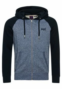 Superdry VINTAGE LOGO BASEBALL - Zip-up Sweatshirt - Blue -Superdry Shop 8ba5b971db914f3d9ae8bd47e574f6b5