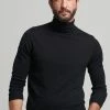 Superdry ROLL NECK - Jumper - Nightwatch Black