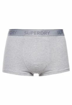Superdry 2 PACK - Pants - Grey Marl/wave Blue -Superdry Shop 8bbc87964f3744718e61a4db0766e455