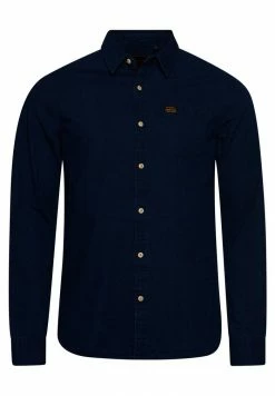 Superdry VINTAGE - Shirt - Rinse Wash Dobby -Superdry Shop 8c03b9fe6af04e2e84b722895a35090e