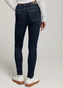 Superdry VINTAGE MID RISE SKINNY - Jeans Skinny Fit - Dark Blue 8 Superdry VINTAGE MID RISE SKINNY - Jeans Skinny Fit - Dark Blue -Superdry Shop 8c098066e70a49a39af9a650d1ef53a2
