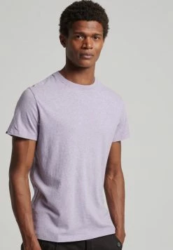 Superdry Basic T-shirt - Pale Lilac Marl