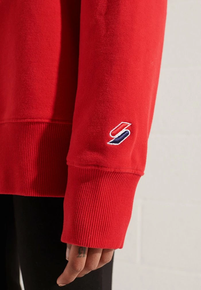 Superdry Sweatshirt - Risk Red 2 Superdry Sweatshirt - Risk Red - Image 2