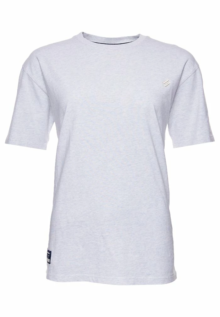 Superdry Basic T-shirt - Ice Marl 4 Superdry Basic T-shirt - Ice Marl - Image 4