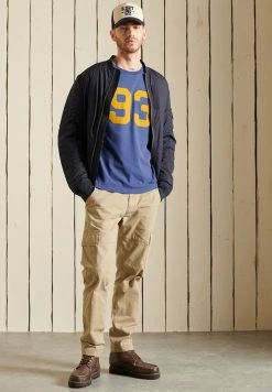 Superdry Long Sleeved Top - Frontier Blue