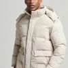 Superdry BOXY PUFFER - Winter Jacket - Chateau Gray