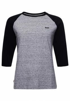 Superdry VINTAGE BASEBALL 3/4 SLEEVED - Long Sleeved Top - Athletic Grey Marl/black 7 Superdry VINTAGE BASEBALL 3/4 SLEEVED - Long Sleeved Top - Athletic Grey Marl/black -Superdry Shop 8dbe165ffcff442d93eb20b0fd1b33d9