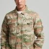 Superdry VINTAGE RANCH - Summer Jacket - Outline Camo