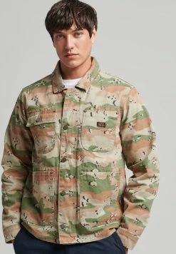 Superdry VINTAGE RANCH - Summer Jacket - Outline Camo