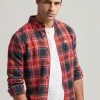 Superdry HERITAGE LUMBERJACK - Shirt - Mottled Red