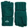 Superdry Mittens - Forest Green Tweed