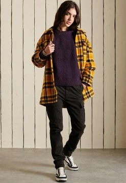 Superdry Cargo Trousers - Vulcan Black