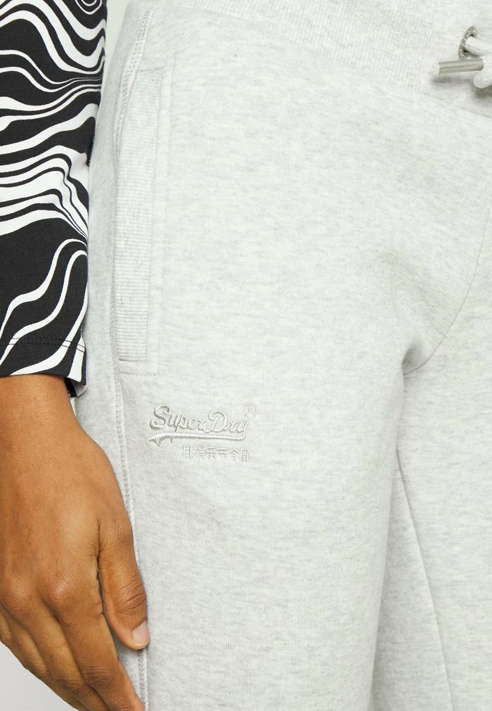 Superdry VINTAGE LOGO - Tracksuit Bottoms - Glacier Grey Marl 5 Superdry VINTAGE LOGO - Tracksuit Bottoms - Glacier Grey Marl - Image 5
