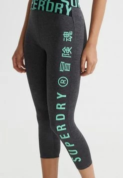Superdry Leggings - Trousers - Charcoal Marl Hot Mint 8 Superdry Leggings - Trousers - Charcoal Marl Hot Mint -Superdry Shop 8e2181c90e734d7ca0a469e13068156c