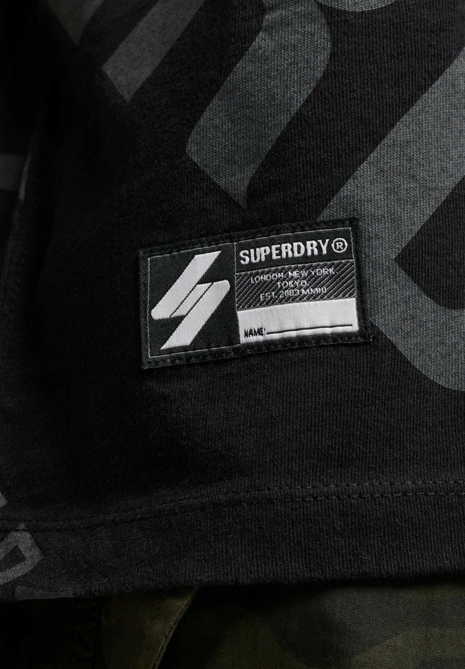Superdry CORE - Print T-shirt - Black 5 Superdry CORE - Print T-shirt - Black - Image 5