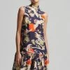 Superdry VINTAGE - Day Dress - Navy Crane