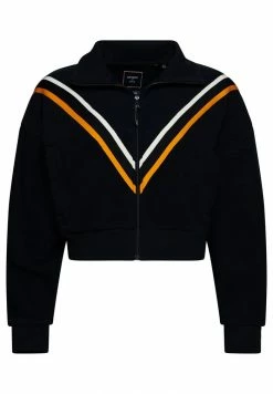 Superdry VINTAGE CHEVRON POLAR - Fleece Jacket - Eclipse Navy -Superdry Shop 8e7645e3388343c9ac7713d3a580bf3b