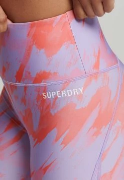 Superdry CORE FULL - Leggings - Brush Camo Lilac -Superdry Shop 8e7b3a1379c248e28340dbf6691b9776