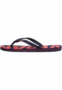 Superdry VINTAGE VEGAN CLASSIC - T-bar Sandals - Rich Navy