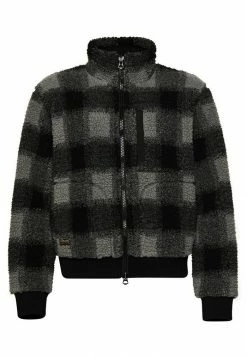 Superdry SHERPA - Fleece Jacket - Grey/black
