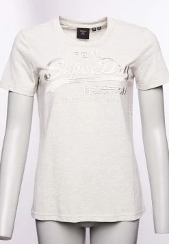 Superdry VINTAGE - Print T-shirt - Mcqueen Marl -Superdry Shop 8ebe6fd39baa4725905e255e48cc21b7