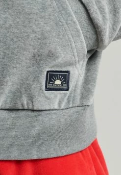 Superdry Zip-up Sweatshirt - Grey Marl -Superdry Shop 8ec99ed72cc443df97ed62b1e8e49b6c