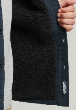 Superdry BORG LINED MILLER - Shirt - Nordic Chrome Navy 9 Superdry BORG LINED MILLER - Shirt - Nordic Chrome Navy -Superdry Shop 8ed556395e2a4a88b4c261b9f255535f